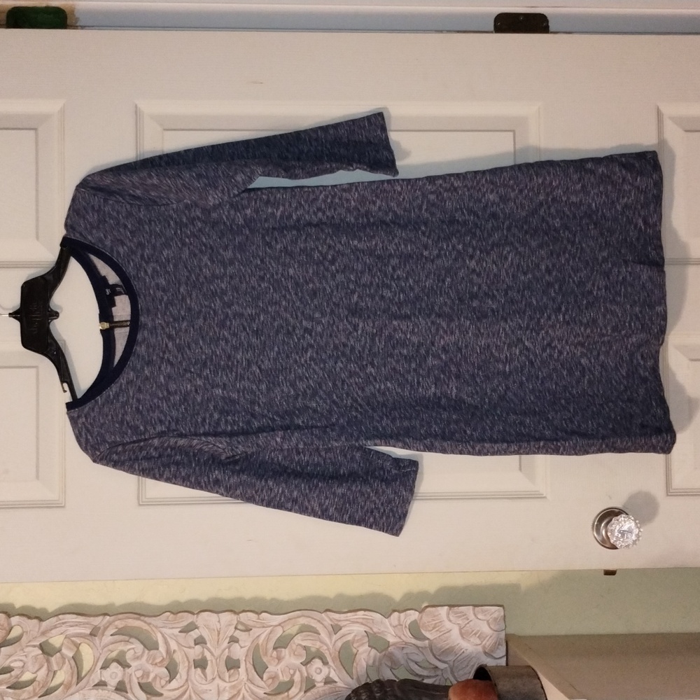 Gap 3/4 sleeve mini sweatshirt dress